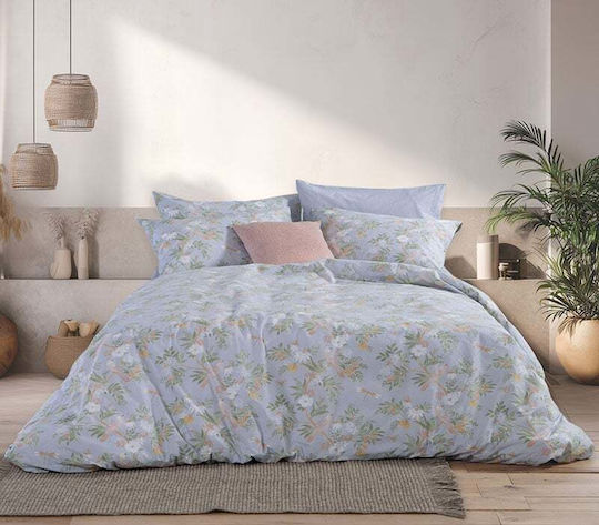 Nef-Nef Homeware Dreamel Σετ Μονό 3τμχ 100x200+35εκ. με Λάστιχο Ροζ