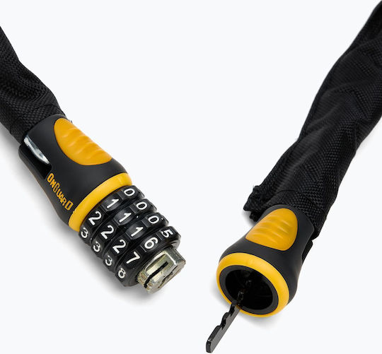 OnGuard Mastiff Combo Bicycle Cable Lock with Combination Black