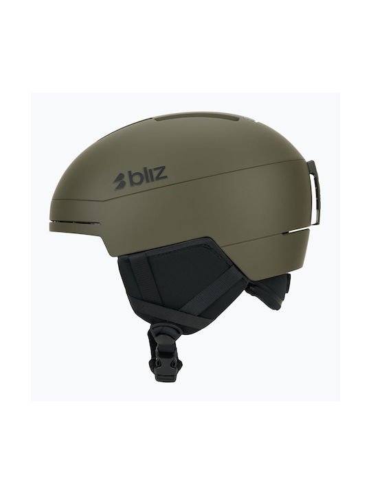 Bliz Men's Helmet for Ski & Snowboard Green