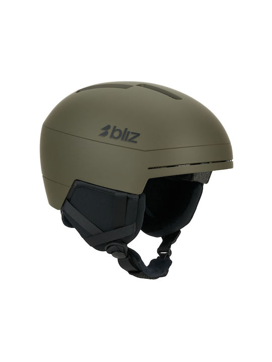 Bliz Men's Helmet for Ski & Snowboard Green
