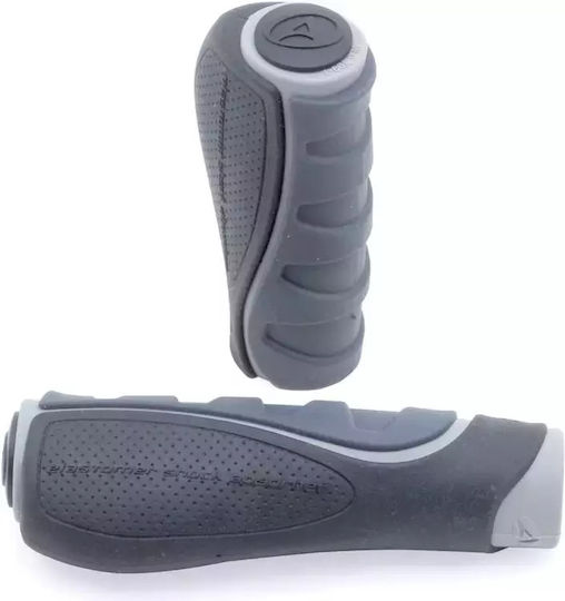 Author Silicone Elite 130MM Bicycle Handlebar Grips in Yellow Color