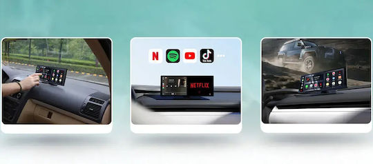 Ottocast Екран 11.4" Мултимедийен за Табло на Автомобил с Apple CarPlay / Android Auto / Bluetooth / GPS