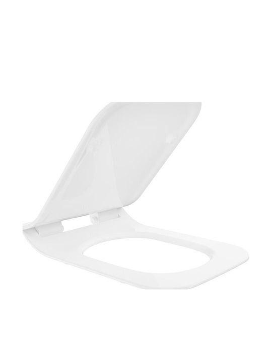 Mexen Capac WC Slim Închidere Lentă Plastic Alb