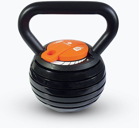 Sveltus Kettlebell από Μαντέμι 18kg Μαύρο