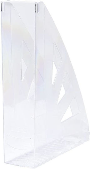 Office Products Θήκη Περιοδικών Αρχείου Πλαστική Λευκή