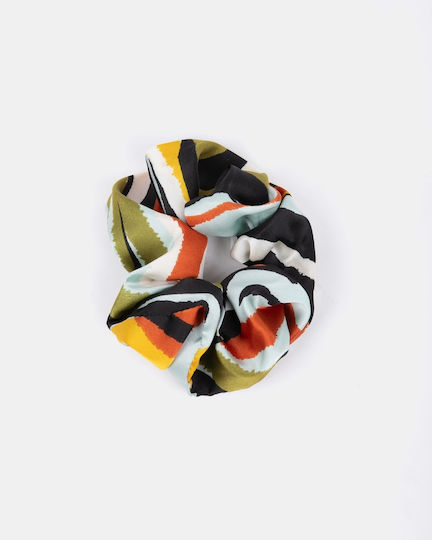 Scrunchie Satin Μέγεθος One Size Multi Zebra