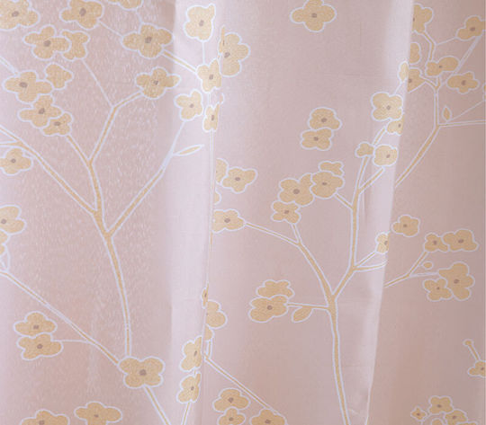 Nef-Nef Homeware Floriva Shower Curtain 180x180cm Beige Nef-Nef Homeware Floriva Shower Curtain 180x180cm Beige