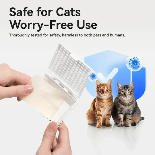 Cat Litter Box Acc C70 Odor Elimin Set Cl-cpj-01 Catlink