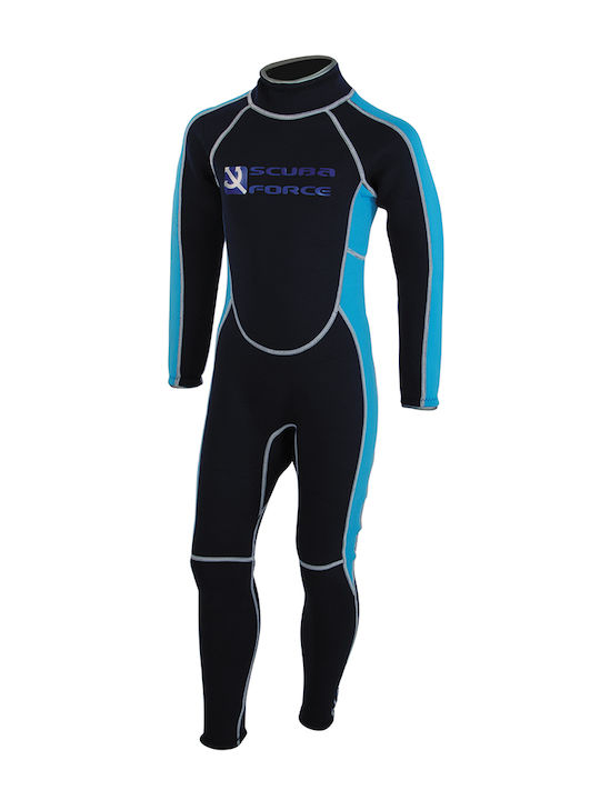 Scuba Force Saily Kids Jumpsuit Diving Double-layer with Zip Red 3mm