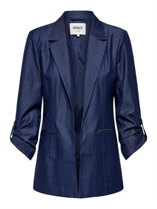 Only Damen Blazer Blau