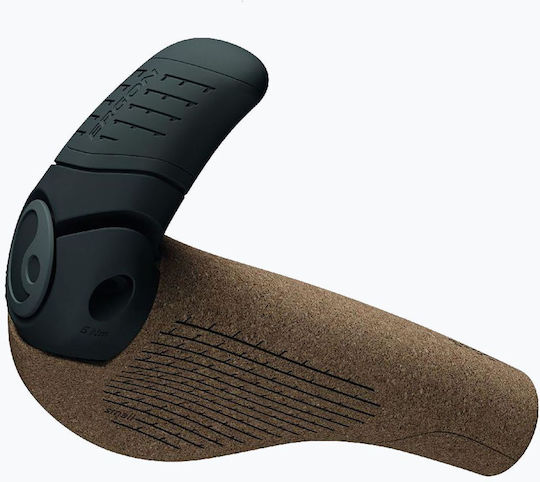 Ergon Gp2 Evo Biokork Fahrradlenkergriffe Braune Schwarze Größe L