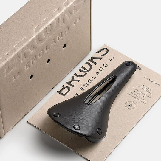 Brooks England Fahrradsattel Schwarze 283 x 140 mm