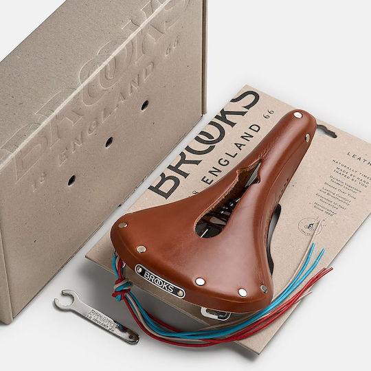 Brooks England Седло За Велосипед Кафяво 275 x 175 мм