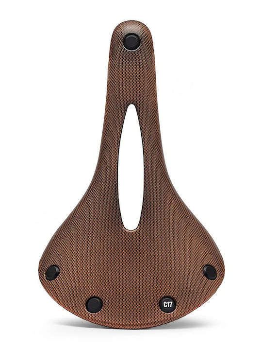 Brooks England Седло за велосипед Оранжево 283 x 164 мм