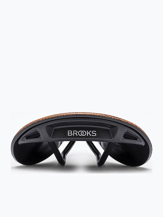 Brooks England Седло за велосипед Оранжево 283 x 164 мм