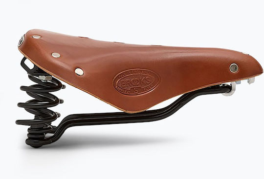 Brooks England Седло за велосипед Кафяво 242 x 175 мм