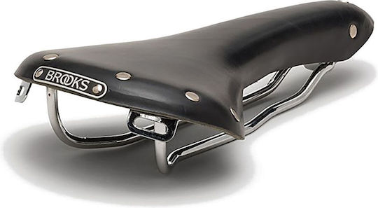 Brooks England Swallow B15 Schwarzer Fahrradsattel