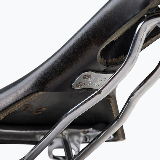 Brooks England Swallow B15 Schwarzer Fahrradsattel