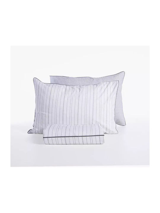 Nef-Nef Homeware Cotton Duvet Cover Set 240x230cm Double With 2 Pillowcases Optimal Optimal