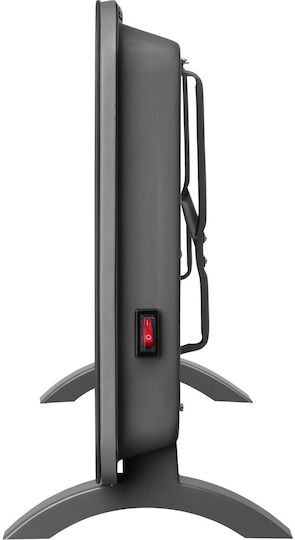 Concept Конвектор Подов 2000W с Електронен Термостат и WiFi 92x38см Сив