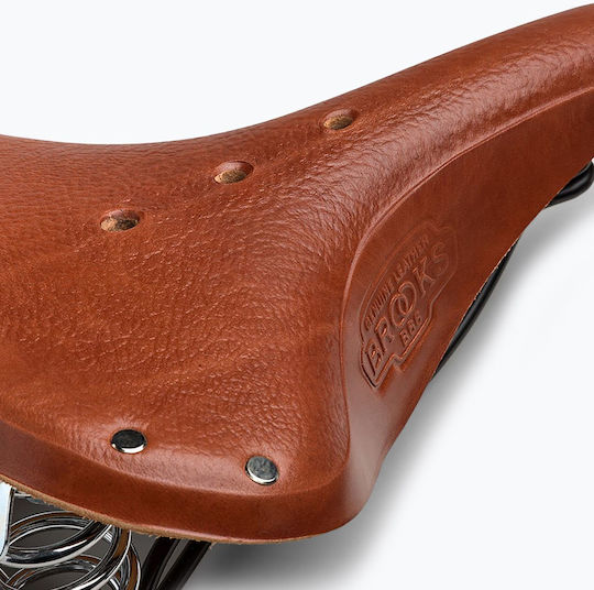 Brooks England B66 Медено Седло За Велосипед