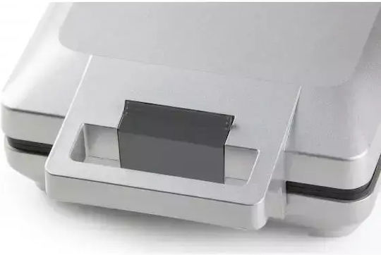 Domo Maker Βαφλιέρα για Τετράγωνες Βάφλες 4 Θέσεων 1600W