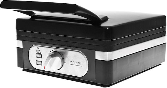 MPM Βαφλιέρα για Ορθογώνιες Βάφλες 2 Θέσεων 1400W