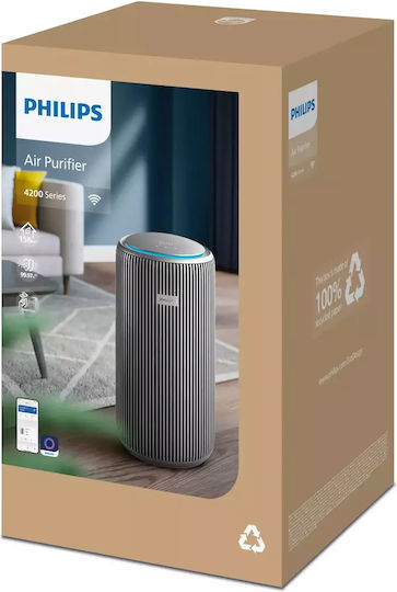 Philips PureProtect Pro 4200 Series Καθαριστής Αέρα 54W για Χώρους 156m²