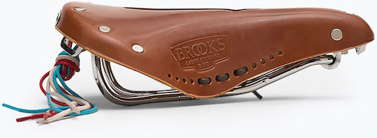 Brooks England B17 Carved Късо Медено Седло За Велосипед