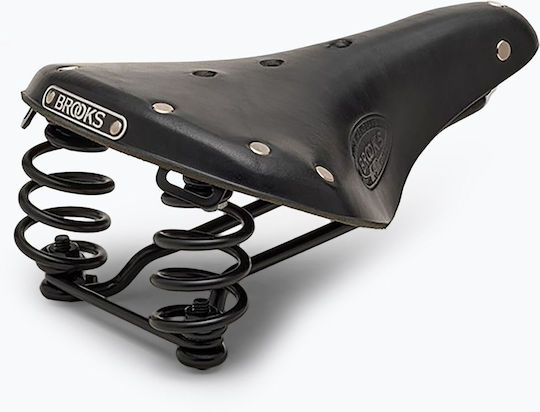 Brooks England Flyer Kurzer Schwarzer Fahrradsattel