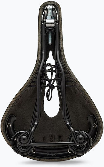 Brooks England Flyer Carved Черно Седло За Велосипед