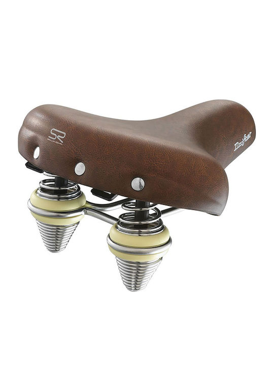 Selle Royal Premium Relaxed 90st Drifter Малко Кафяво Седло За Велосипед