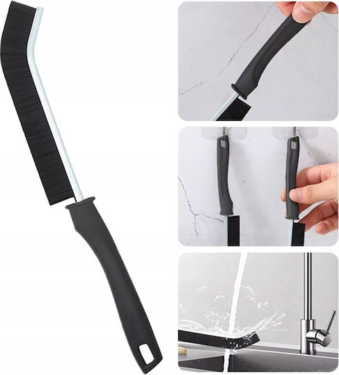 Brush Cleaning Dirt In Hard-to-reach Places Joints Plastic 23 X 2 Cm Black