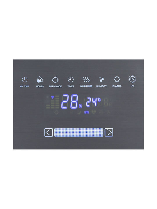 Setti+ Ultraschall Aromatherapie-Diffusor mit Timer Silber