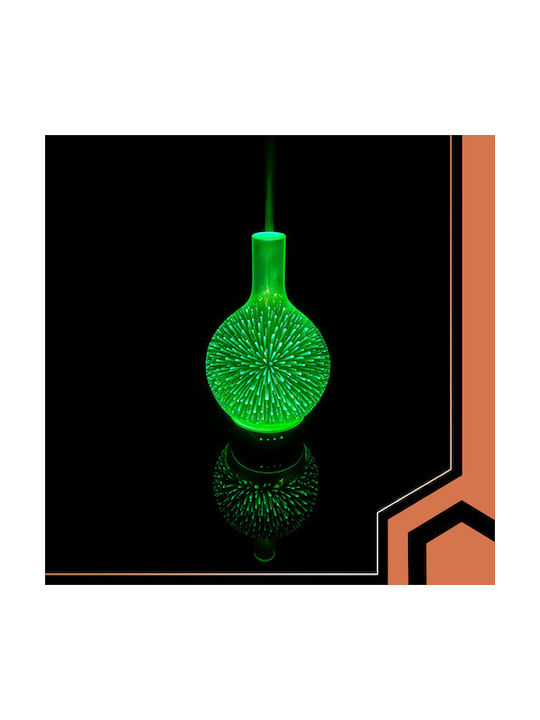Dispozitiv Difuzor de Aromaterapie cu Lumini LED Ultrasonic cu Temporizator Roz 200ml ZY12663QWS82