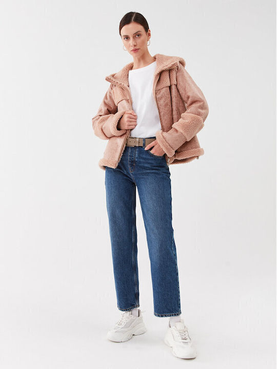 Damen Sport Jacke Rosa