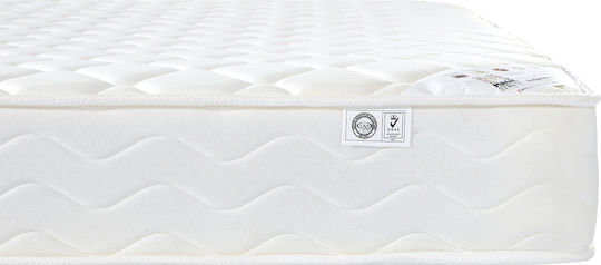 Double Orthopedic Mattress Double-Sided 140x190x20cm with Bonnel Springs