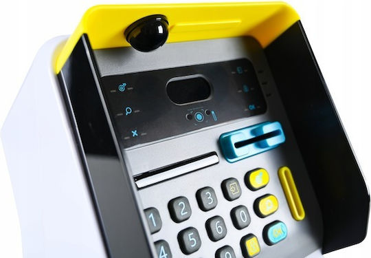 Pușculiță Tip ATM Bancnote Monede Parolă Recunoaștere Facială Funcție de Numărare 16,5 X 15,5 X 27 Cm