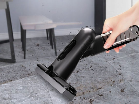 Mop Mini Portabil cu Pulverizator Multifuncțional cu Pulverizator Integrat Burete Detasabil Negru