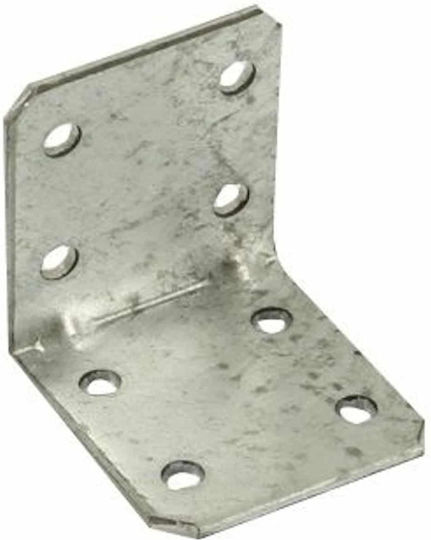 Ъглов Рафт от Inox Сив Цвят 40x40mm 4548