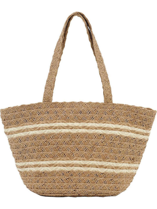 Doca Korbweide Strandtasche Braun