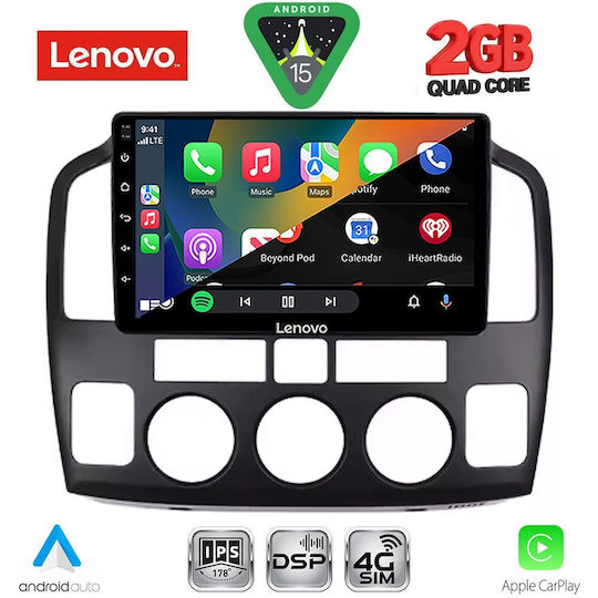 Lenovo Автомобилна Аудио Система за Suzuki Vitara 2000-2005 (Bluetooth/USB/Вграден Wi-Fi/GPS/Apple CarPlay/Android Auto) с Touch Screen 9"