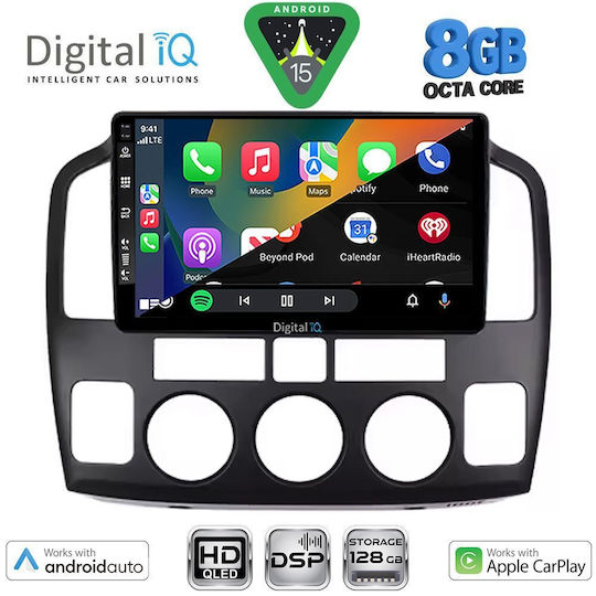 Digital IQ Car Audio System for Suzuki Vitara 2000-2005 Bluetooth USB Wi-Fi GPS Apple CarPlay Android Auto with 9 Inch Touch Screen DIGITAL IQ BXF 7694 CPAA