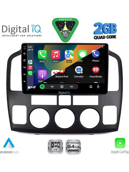 Digital IQ Car Audio System for Suzuki Vitara 2000-2005 Bluetooth USB Wi-Fi GPS Apple CarPlay Android Auto with 9 Inch Touch Screen DIGITAL IQ RSD 1694 CPA