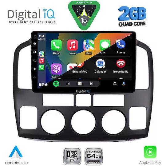 Digital IQ Car Audio System for Suzuki Vitara 2000-2005 Bluetooth USB Wi-Fi GPS Apple CarPlay Android Auto with 9 Inch Touch Screen DIGITAL IQ RSD 1694 CPA