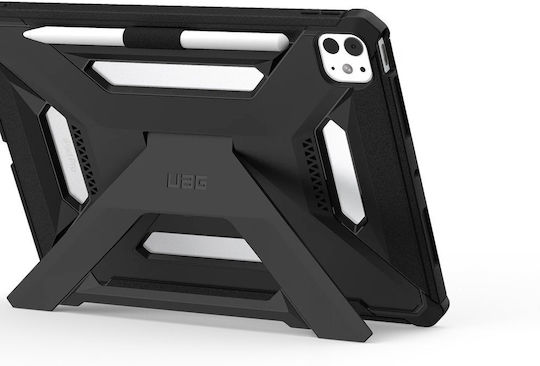 Uag Scout+ Case Stand Apple Pencil Holder Ipad Pro 11" M4 2024 M5 2025 Black