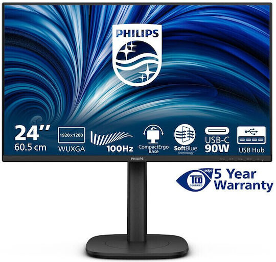 Philips BLine IPS Monitor 24.1" FHD 1920x1200 with 4ms Response Time GTG