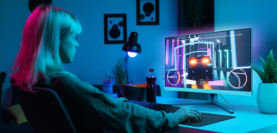 Philips Evnia 27M2N6501L/00 QD-OLED HDR Gaming Monitor 26.5" QHD 2560x1440 240Hz With Response Time 0.03ms GTG White