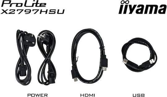Iiyama ProLite X2797HSU-B1 IPS Monitor 27" FHD 1920x1080 με Χρόνο Απόκρισης 4ms GTG