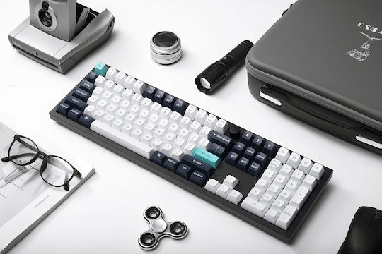 Keychron Q6M-M4 Max Q6M-M4 Wireless Gaming Mechanical Keyboard with Gateron Jupiter Banana Switches and RGB Lighting English US